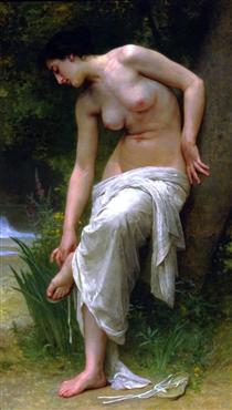 After the Bath - William Adolphe Bouguereau