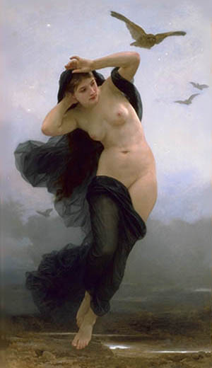 Night, 1883 - William Bouguereau