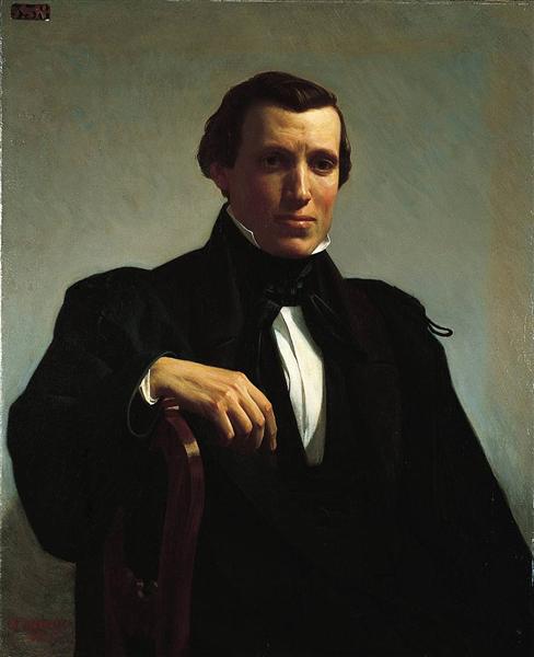 Portrait of Monsieur M., 1850 - 布格羅