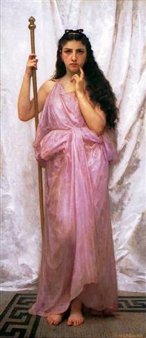 Young Priestess - William-Adolphe Bouguereau