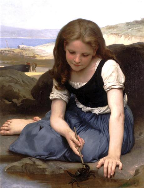 The Crab, 1869 - Адольф Вільям Бугро