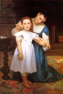 The Shell - William Adolphe Bouguereau
