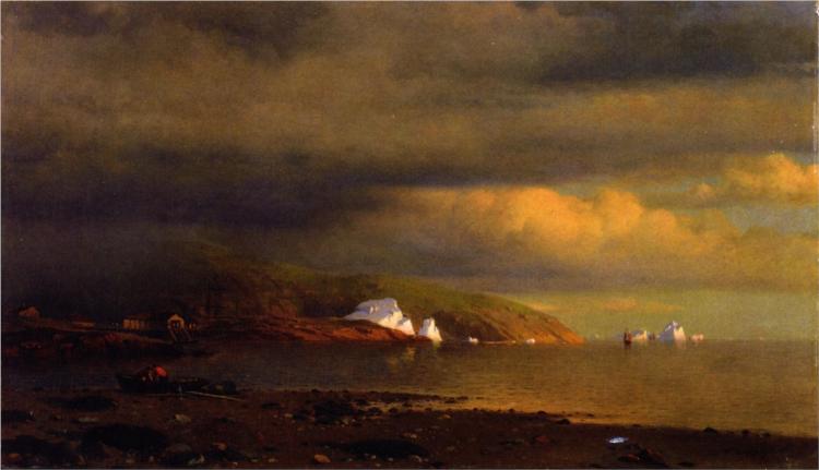 Near Cape St. Johns, Coast of Labrador, 1874 - William Bradford