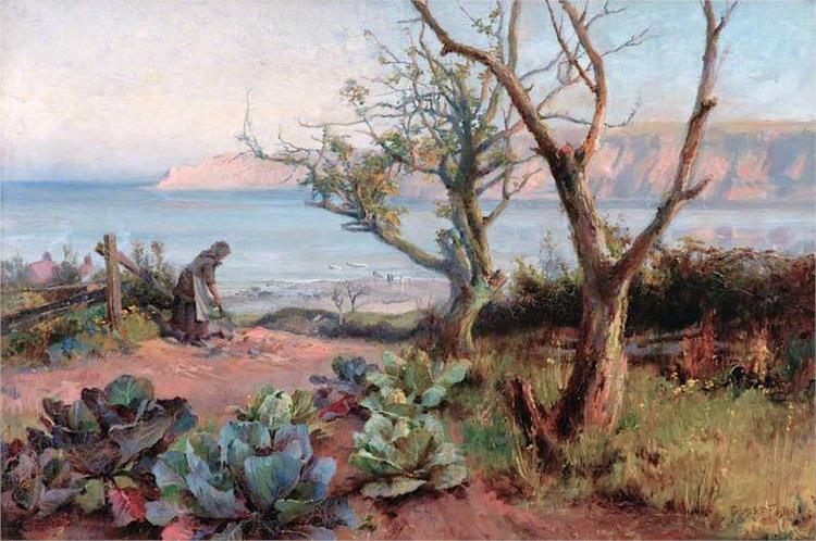 Runswick Bay, 1900 - Уильям Гильберт Фостер