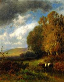 Autumn Pasture - William Hart