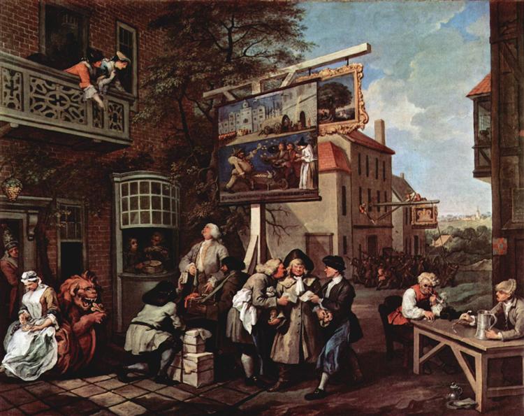 Election Propaganda, 1754 - 1755 - Уильям Хогарт