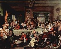 The Banquet - Уильям Хогарт
