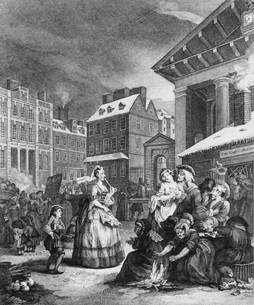 Times of the Day: Morning - William Hogarth