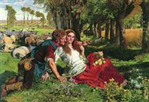 The Hireling Shepherd - William Holman Hunt