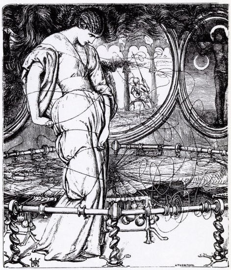 The Lady of Shalott - 威廉·霍爾曼·亨特