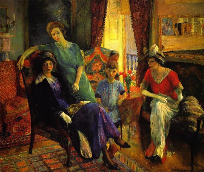 Family Group, 1911 - William James Glackens