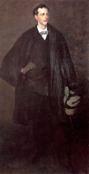 Portrait Of Charles Fitzgerald, 1903 - Вільям Джеймс Глакенс