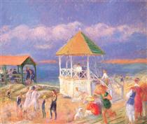 The Bandstand - William James Glackens