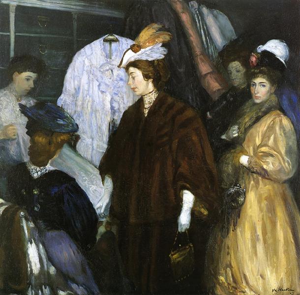 The Shoppers, 1907 - Вільям Джеймс Глакенс