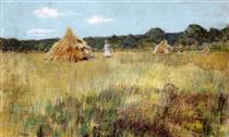 Grain Field, Shinnecock Hills - William Merritt Chase