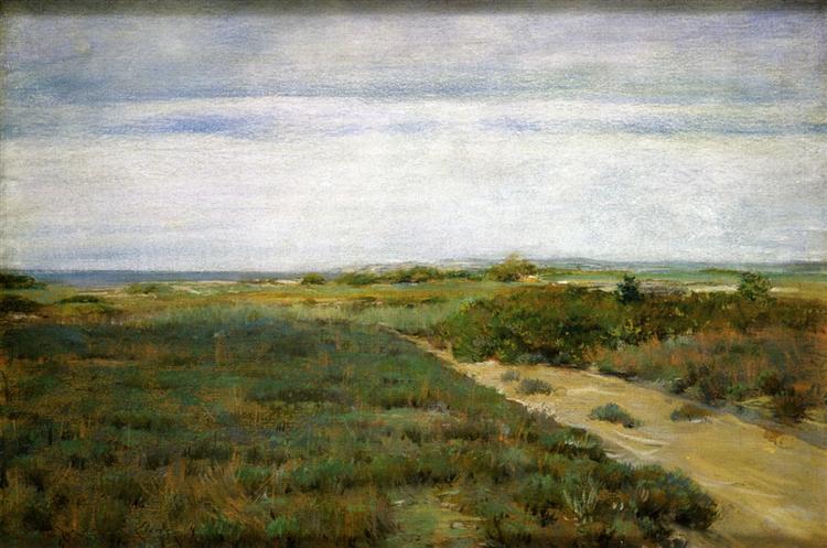 Near the Sea (aka Shinnecock), 1895 - William Merritt Chase