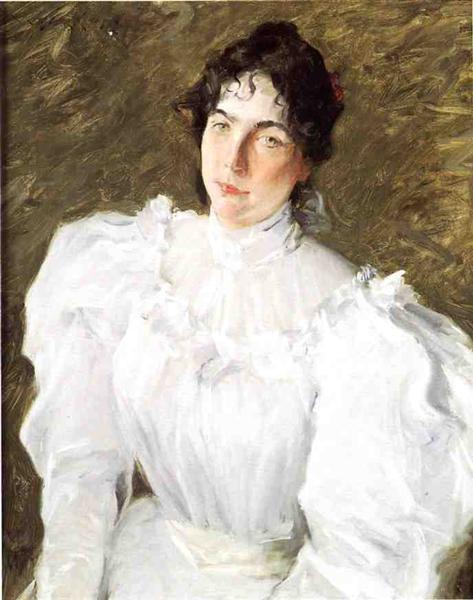 Portrait of Virginia Gerson - William Merritt Chase