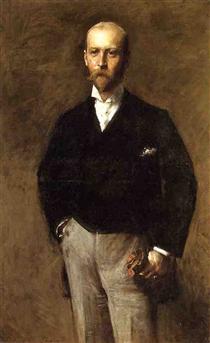 Portrait of William Charles Le Gendre - William Merritt Chase