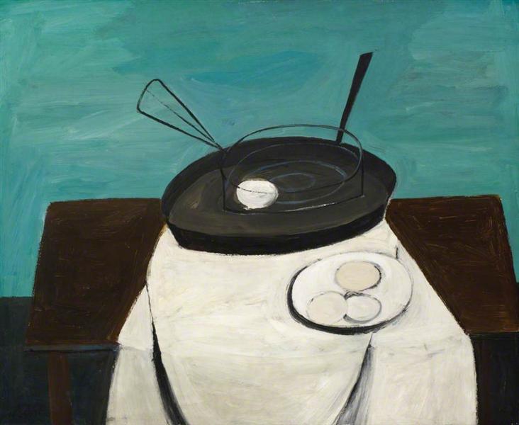 Frying Pan and Basket, 1948 - Вільям Скотт