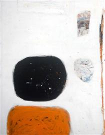 Orange, Black and White - William Scott