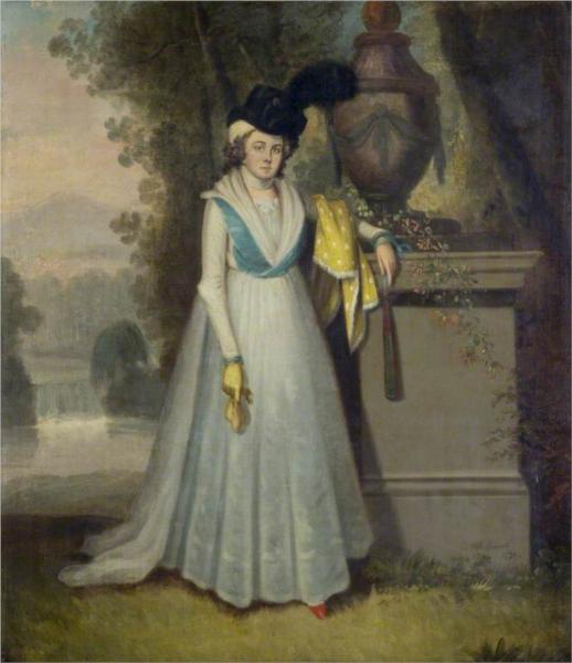 Portrait of a Lady, 1796 - Уильям Уильямс