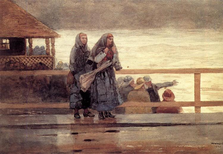 Perils Of The Sea Winslow Homer WikiArt