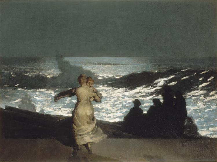 Summer Night, 1890 - Уинслоу Хомер