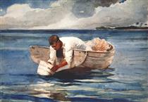 The water fan - Winslow Homer