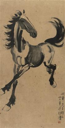 A Horse - 徐悲鴻