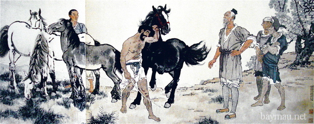 Horse-master Jiu Fang Gao, 1931 - Сюй Бейхун