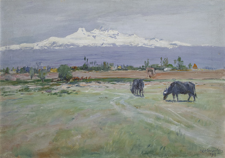 Гора Арагац, 1917 - Егише Тадевосян