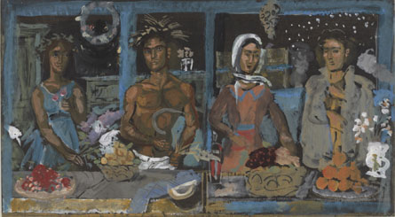 Study for the ''Four Seasons'' painting, 1967 - Яніс Царухіс