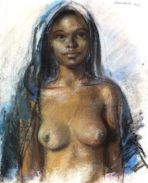 Марокканська дівчина. Марракеш, 1932 - Зінаїда Серебрякова