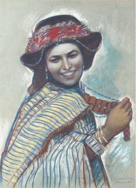 Марокканская женщина, 1931 - Зинаида Серебрякова