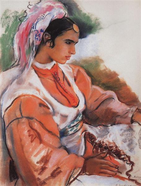 Young Moroccan, 1932 - Sinaida Jewgenjewna Serebrjakowa