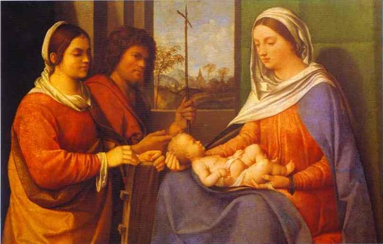 Sacred conversation, 1505 - Giorgione